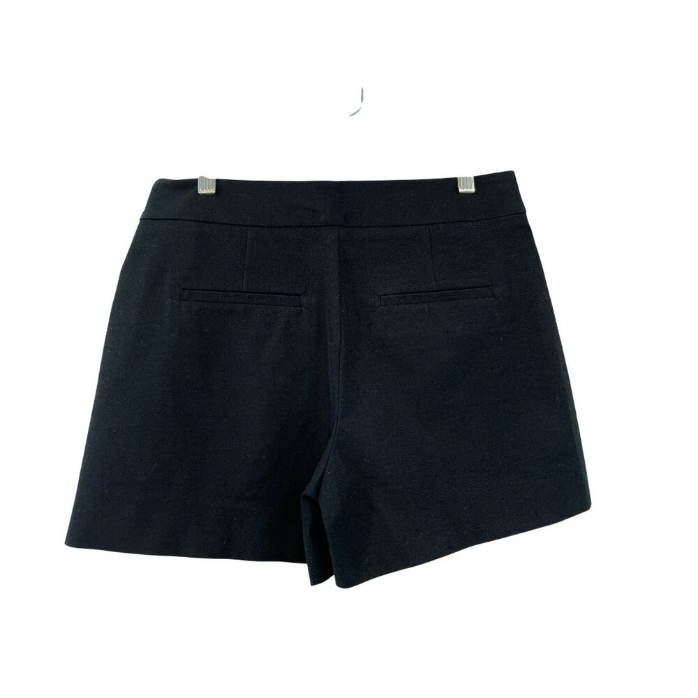 Gap Black High Rise Shorts Womens 6 Side Zip Used - Picture 2 of 13